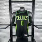 25th season Celtics City Edition No. 0 Tatum