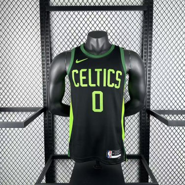25th season Celtics City Edition No. 0 Tatum
