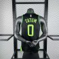 25th season Celtics City Edition No. 0 Tatum
