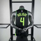 25th season Celtics City Edition No. 4 Holiday