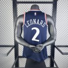 25th season Clippers away, Blue No. 2 Leonard