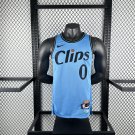25th season Clippers City Edition No. 0 Westbrook