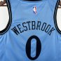 25th season Clippers City Edition No. 0 Westbrook
