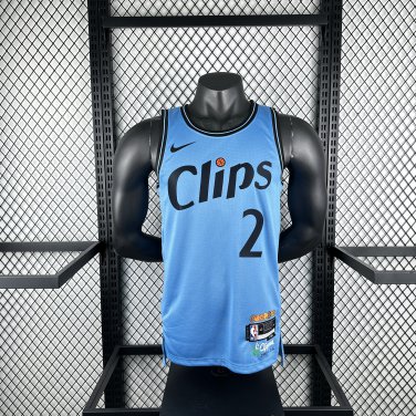 25th season Clippers City Edition No.2 Leonard