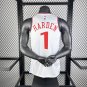 25th season Clippers home white No.1 Harden