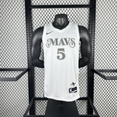 25th season Mavericks City Edition No. 5 Russell