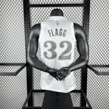 25th season Mavericks City Edition No. 32 Flagg