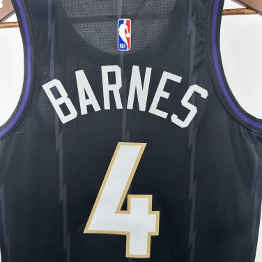 25th season Raptors City Edition No. 4 Barnes