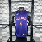 25th season Raptors Retro No. 4 Barnes