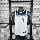25th season Timberwolves City Edition No. 5 Edwards