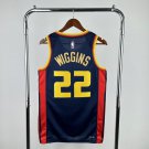 25th season Warriors City Edition No. 22 Wiggins