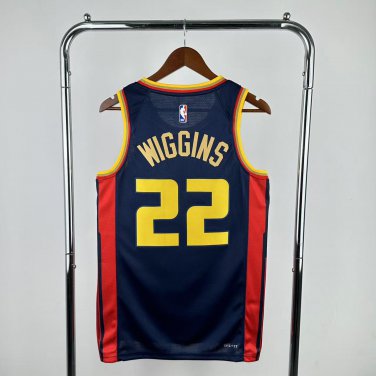 25th season Warriors City Edition No. 22 Wiggins