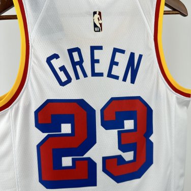 25th season Warriors Retro No. 23 Green