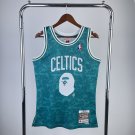 BAPE 脳 M&N x Celtics jersey green