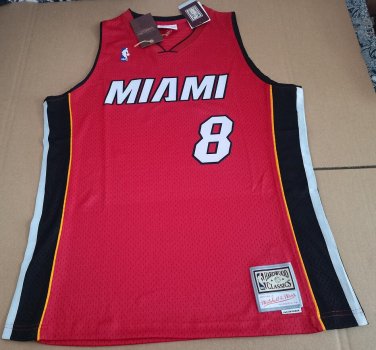 Carlos Arroyo Miami Heat M&N jersey red (heat pressed)