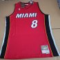 Carlos Arroyo Miami Heat M&N jersey red (heat pressed)