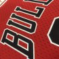 M&N #91 Rodman Bulls Women's navel exposed jersey red (heat pressed)