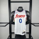 Season 25 76ers City Edition No. 0 Maxi