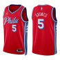 76ers #5 Quentin Grimes Red Swingman Jersey