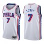 76ers #7 Kyle Lowry White Swingman Jersey
