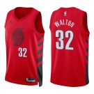 Blazers #32 Bill Walton Red Statement Swingman Jersey