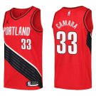 Blazers #33 Toumani Camara Red Swingman Jersey