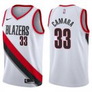 Blazers #33 Toumani Camara White Swingman Jersey