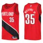 Blazers #35 Robert Williams III Red Swingman Jersey