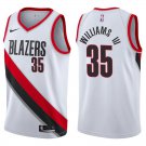 Blazers #35 Robert Williams III White Swingman Jersey