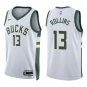 Bucks #13 Ryan Rollins White Swingman Jersey