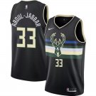 Bucks #33 Kareem Abdul-Jabbar Black Swingman Jersey