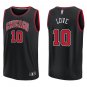Bulls #10 Bob Love Black Swingman Jersey