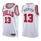 Bulls #13 Kevin Huerter White Swingman Jersey