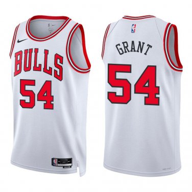 Bulls #54 Horace Grant White Swingman Jersey