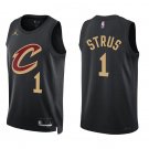 Cavaliers #1 Max Strus Black Swingman Jersey