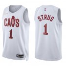 Cavaliers #1 Max Strus White Swingman Jersey
