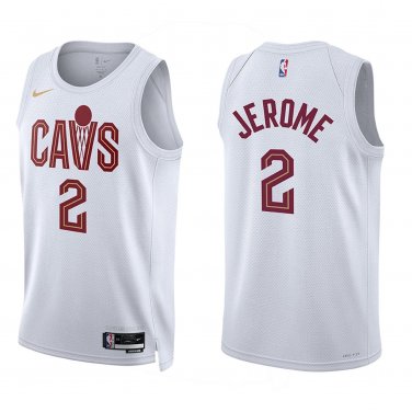 Cavaliers #2 Ty Jerome White Swingman Jersey