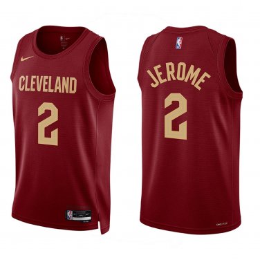 Cavaliers #2 Ty Jerome Wine Swingman Jersey