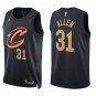 Cavaliers #31 Jarrett Allen Black Swingman Jersey