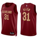 Cavaliers #31 Jarrett Allen Wine Swingman Jersey