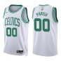 Celtics #00 Robert Parish White Swingman Jersey