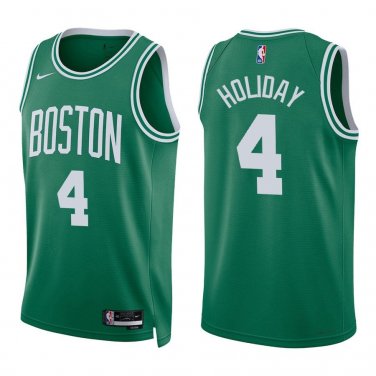 Celtics #4 Jrue Holiday Green Swingman Jersey