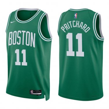 Celtics #11 Payton Pritchard Green Swingman Jersey