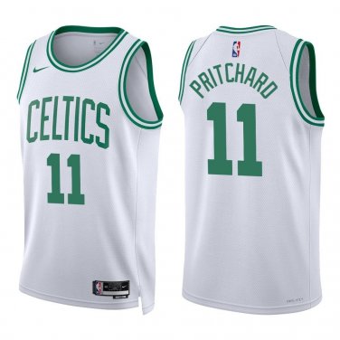Celtics #11 Payton Pritchard White Swingman Jersey