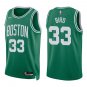 Celtics #33 Larry Bird Green Swingman Jersey