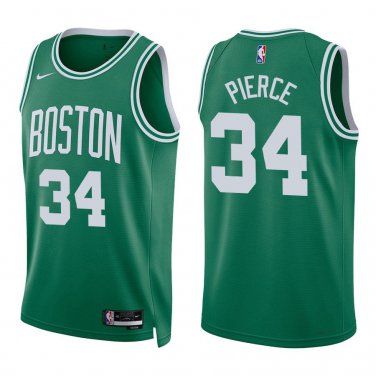 Celtics #34 Paul Pierce Green Swingman Jersey