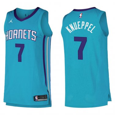 Charlotte Hornets #7 Kon Knueppel Teal Jersey