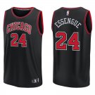 Chicago Bulls #24 Noa Essengue Black Jersey