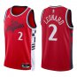 Clippers #2 Kawhi Leonard 24-25 Red Swingman Jersey