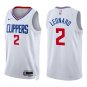 Clippers #2 Kawhi Leonard White Swingman Jersey
